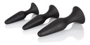 MASTER SERIES TRIPLE SPIRE TAPERED SILICONE ANAL TRAINER SET