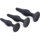 MASTER SERIES TRIPLE SPIRE TAPERED SILICONE ANAL TRAINER SET