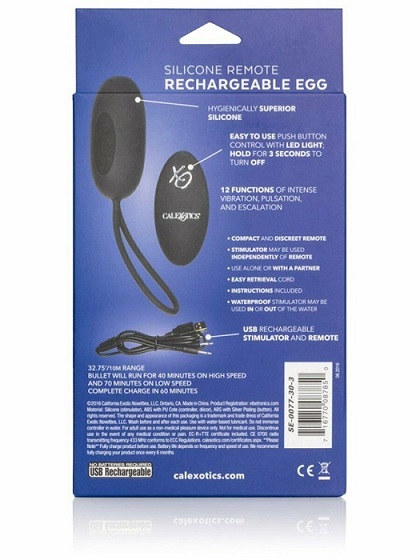 CALEXOTICS RECHARGEABLE EGG