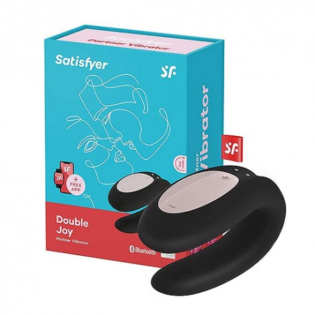 Satisfyer Double Joy - Negro