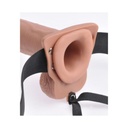 FFS 10" Hollow Rechargeable Strap-On with Remote
