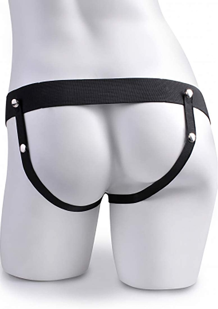 FFS 10" Hollow Rechargeable Strap-On with Remote
