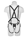 KING COCK 10" Hollow Strap-On Suspender System