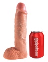 KING COCK 10" Hollow Strap-On Suspender System
