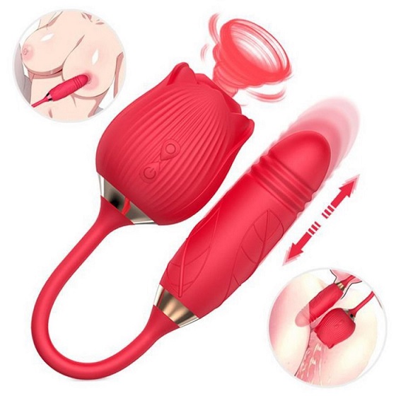GA Vibrating Rosa Stroker