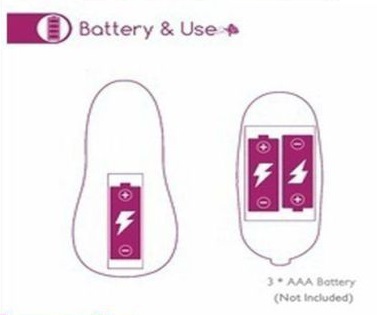 GA REMOTE CONTROL VIBRATING EGG
