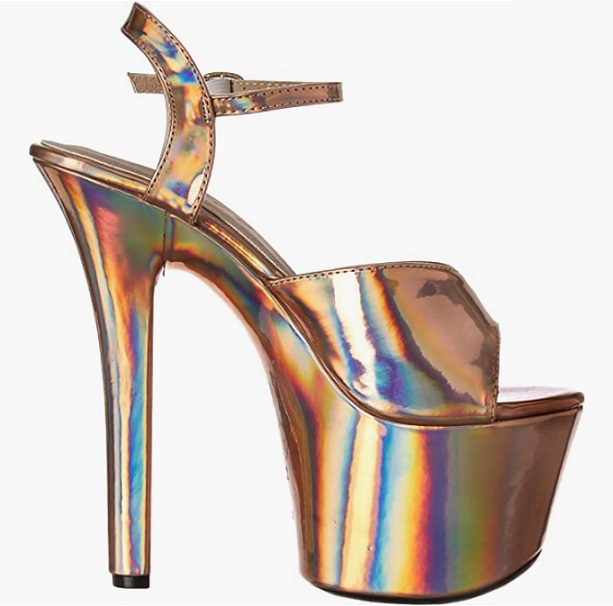 Ellie Shoes Zapatillas con puntera abierta, descubiertas y con correas ajustable
