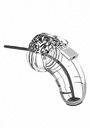 MAN CAGE Model 15 Chastity 3.5" Cage with Silicon