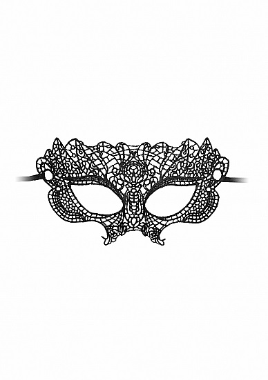 Princess Black Lace Mask