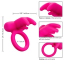 CALEXOTICS SILICONE RECHARGEABLE TRIPLE CLIT FLICKER