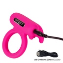 CALEXOTICS SILICONE RECHARGEABLE TRIPLE CLIT FLICKER