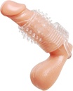 SIZE MATTERS CLEAR SENSATIONS Vibrating Textured Erection Sleeve