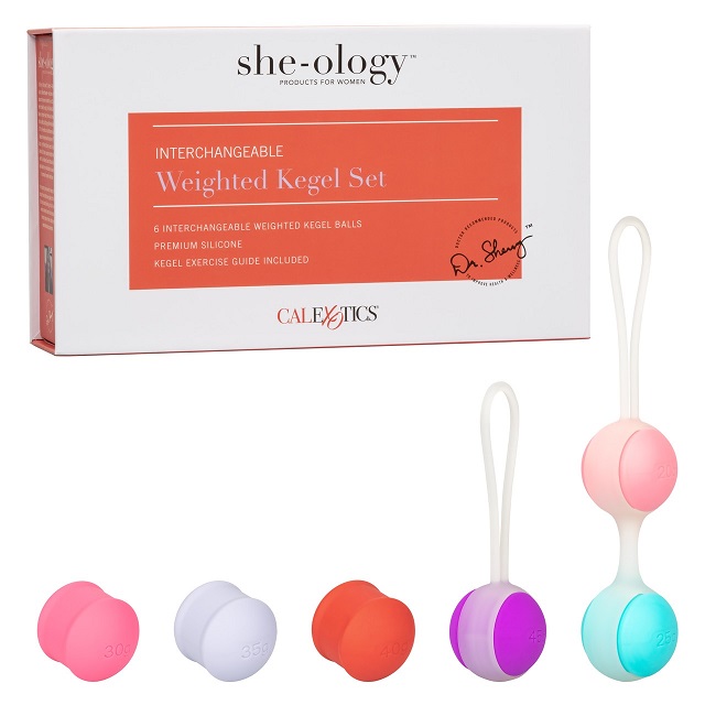 She-ology Interchangeable Weighted Kegel