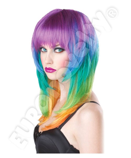 PELUCA LARGA RAINBOW