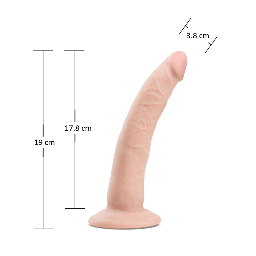 Au Naturel 7" Jack Sensa Feel Dildo