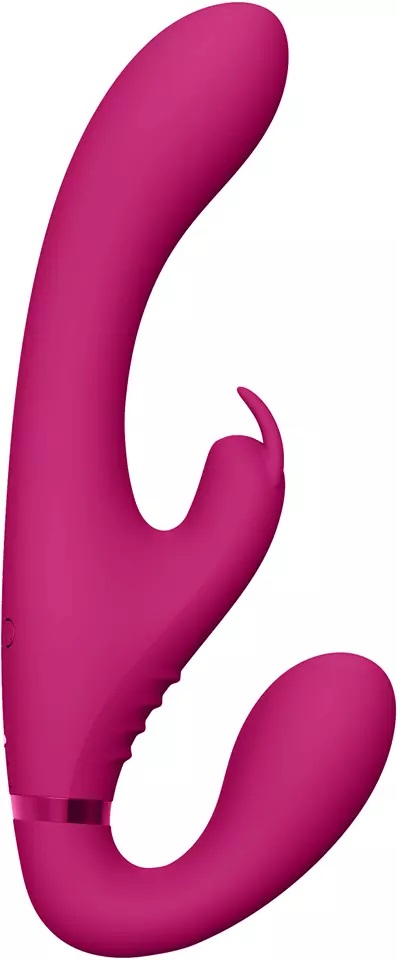 VIVE Suki - Vibrating Strapless Strap on Rabbit