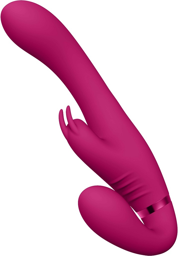 VIVE Suki - Vibrating Strapless Strap on Rabbit