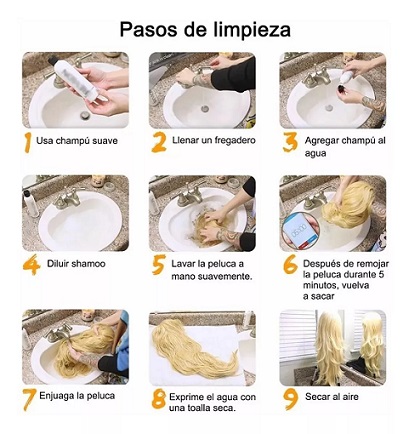 Limpieza Peluca