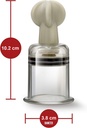 Temptasia - Clit and Nipple Large Twist Suckers - 2 pieces