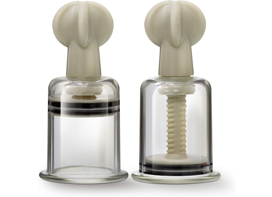 Temptasia - Clit and Nipple Large Twist Suckers - 2 pieces