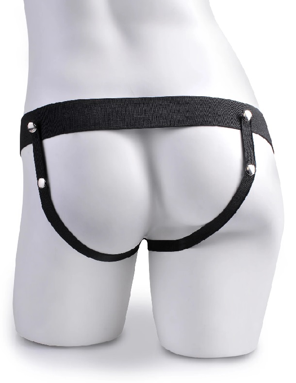 FFS 7" Hollow Rechargeable Strap-On with Remote
