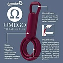 OMEGO VIBRATING RING Rojo