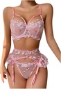 ML - Conjunto Rosa Faldón