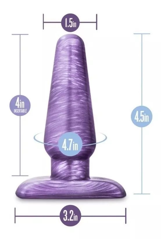 b yours - Medium Cosmic Plug - Morado