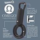 OMEGO VIBRATING RING Negro