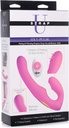 15X U-Pulse Pulse & Vibe Strapless Strap-On WRemote