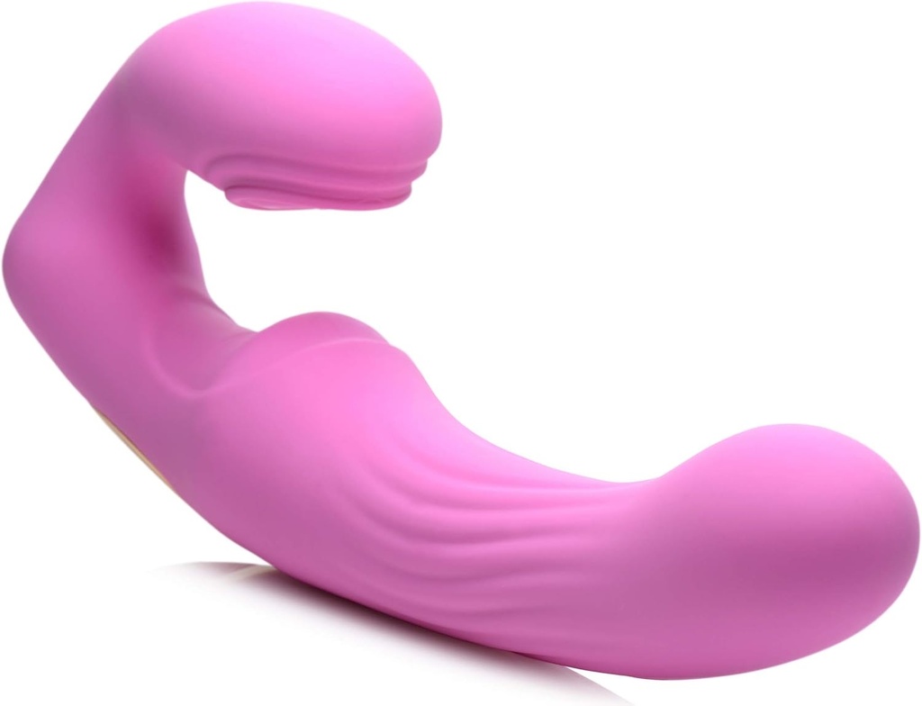 15X U-Pulse Pulse & Vibe Strapless Strap-On WRemote