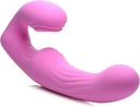 15X U-Pulse Pulse & Vibe Strapless Strap-On WRemote
