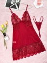 SH - Vestido Encaje Rojo - Mediano