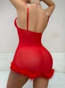 SH - Vestido Rojo Entubado - Mediano