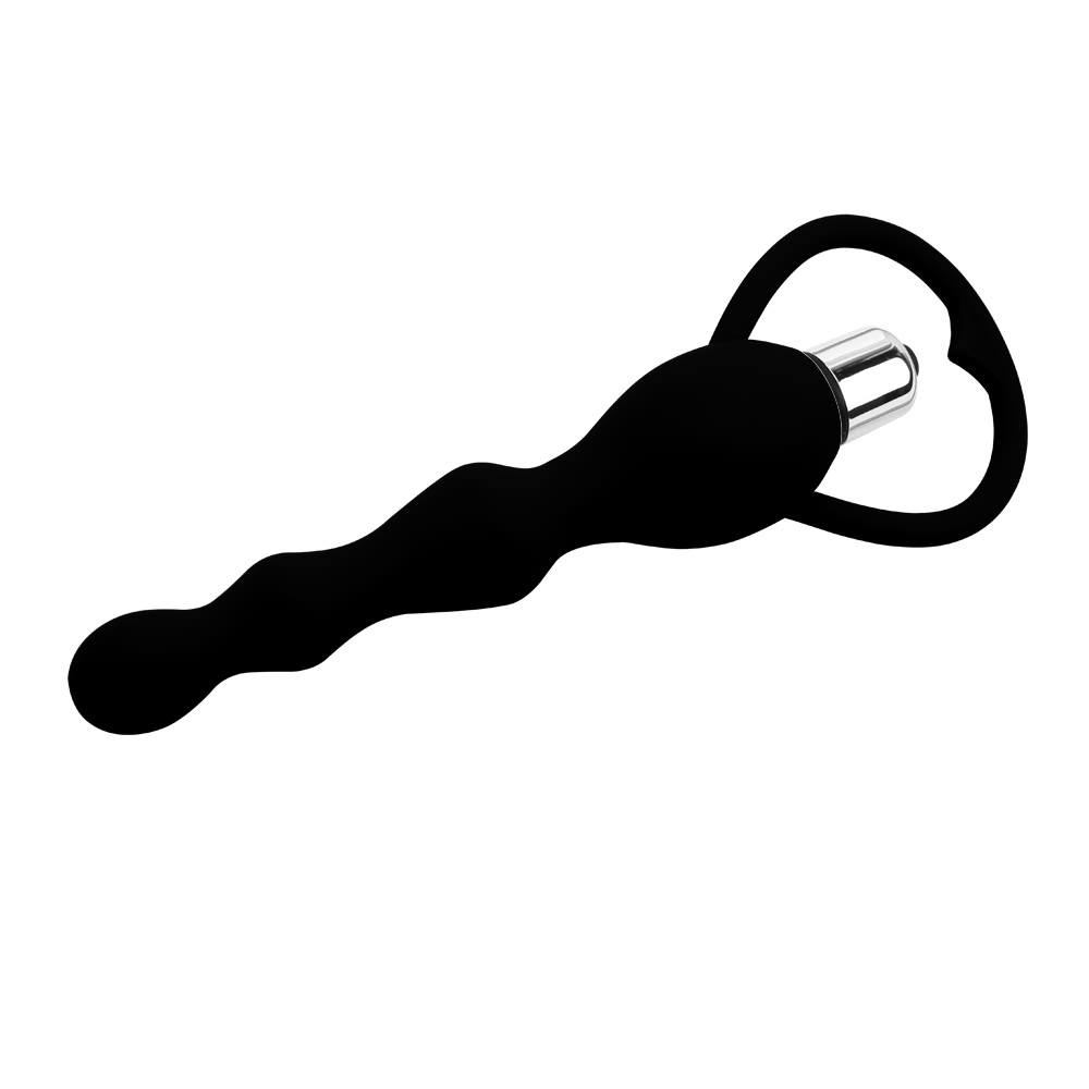 Black Mont Tail Power Beads 5.1"
