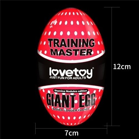 TRAINING MASTER GIANT EGG - Rojo