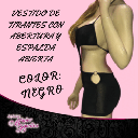 Vestido de Tirantes con abertura y espalda abierta