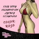 Columpio Body rojo de lycra