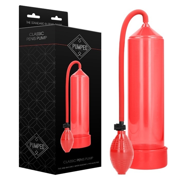 PUMPED CLASSIC PENIS PUMP - Rojo