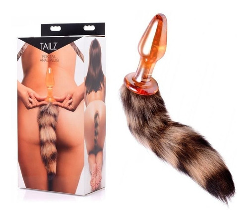 TAILZ Fox Tail Glass Anal Plug