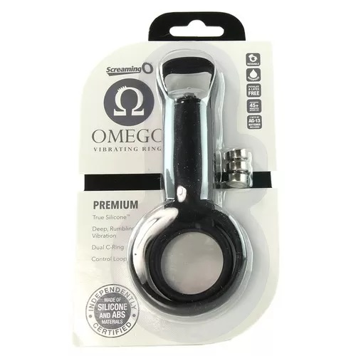 OMEGO VIBRATING RING Negro