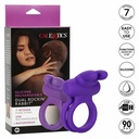 CALEXOTICS SILICONE RECHARGEABLE DUAL ROCKIN´ RABBIT
