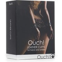 Ouch! LEATHER CUFFS for hand and ankles
