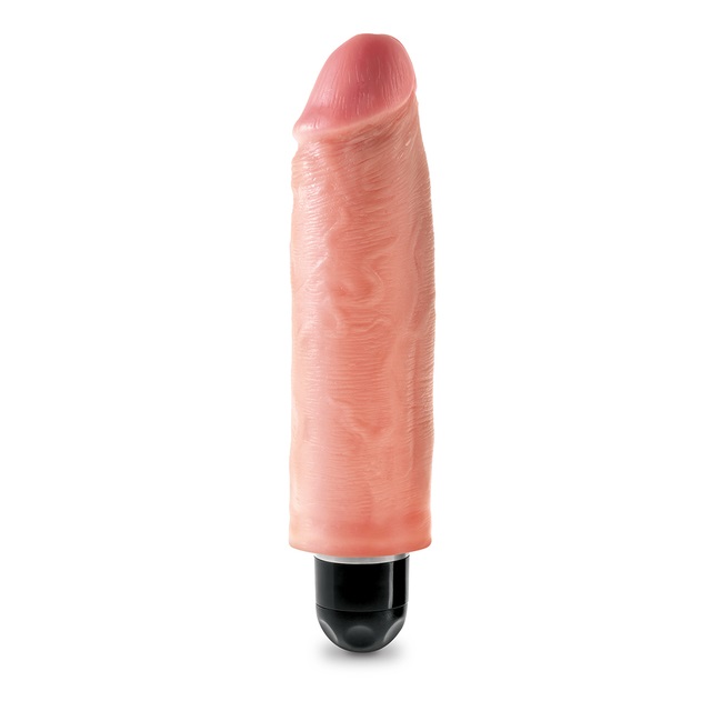 KING COCK 6" Vibrating Stiffy