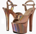Ellie Shoes Zapatillas con puntera abierta, descubiertas y con correas ajustable