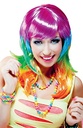 PELUCA LARGA RAINBOW
