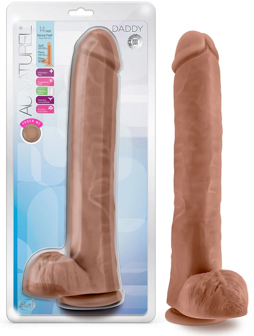 AU NATUREL Daddy - 14" DILDO - Güero