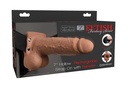 FFS 7" Hollow Rechargeable Strap-On with Remote
