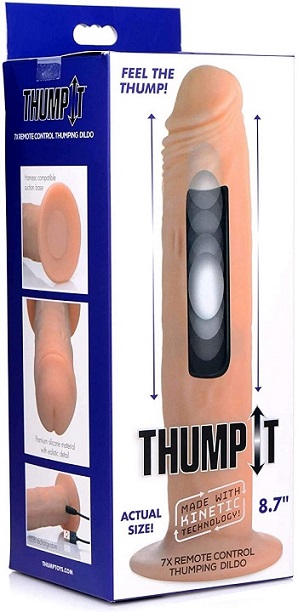 THUMPIT 7X REMOTE CONTROL THUMPING DILDO