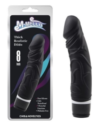 M-MELLO Thick Realistic Dildo 8"